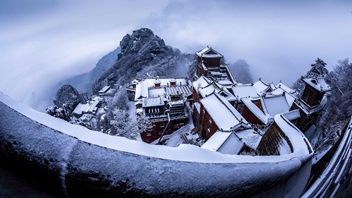 追夢足跡｜武當：云繞仙山，雪落紫金